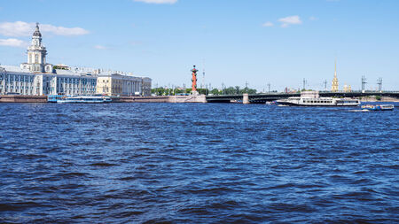 Vasilevsky Island, St. Petersburgのeditorial素材