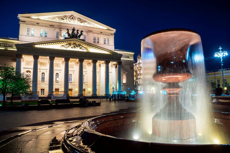 Bolshoi Theatre, Moscow, Russiaのeditorial素材