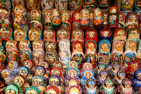 Russian nesting dollsの写真素材