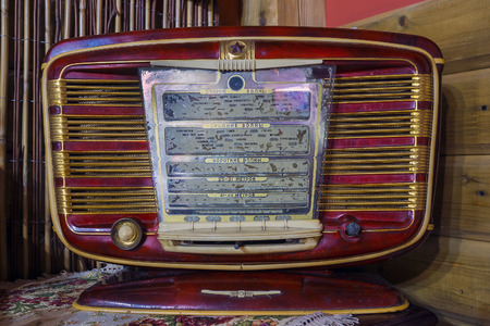 Vintage radioの写真素材