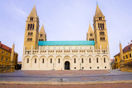 St Peter and St Paul Baisilica, Pecs, Hungary.