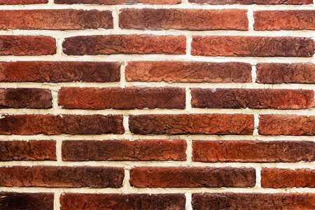 background of old red bricks