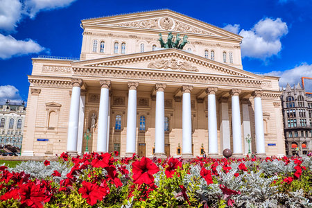 Bolshoi Theatre in Moscow, Russiaのeditorial素材