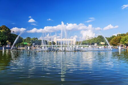 Gorky Park in Moscow, Russiaの写真素材