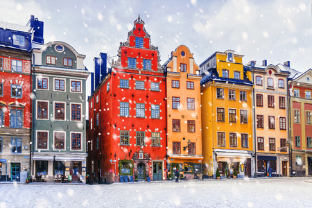 Christmas in Stockholm. Stockholm, Swedenの写真素材