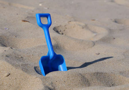 blue plastic childの写真素材