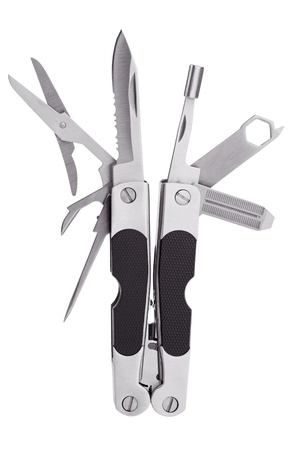 Transformer of a knife, scissors, pliers, awls, and openersの写真素材