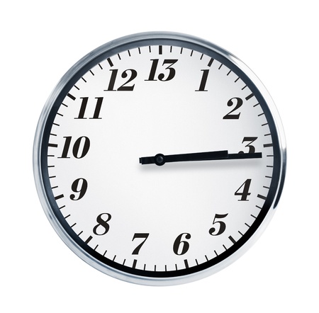 Fifteen minutes on the fourth wall clocksの写真素材
