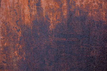 Rusted metal, texture, background.