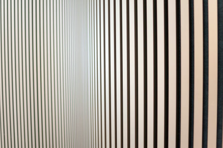 monochrome stripe waving line background pattern