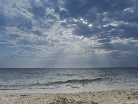 Beautiful sunrise in the early morningの写真素材