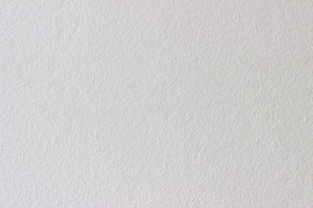 Wall painted in white