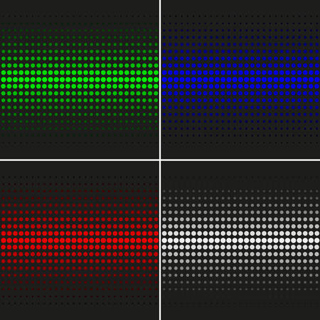 Simple abstract vector pattern. Geometric pattern with circles. Universal application. Vector illustrationのイラスト素材