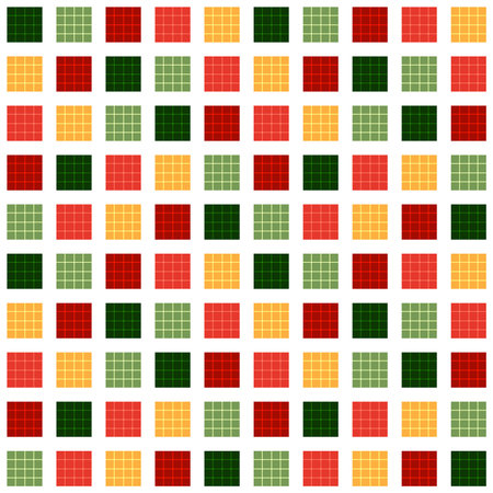 Seamless geometric background with squares and thin strips. The patterns of squares. Abstract...