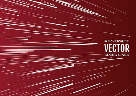 Colorful speed lines background. Effect motion lines for comic book and manga. Radial rays with effect explosion. Template for design. Vector illustrationのイラスト素材