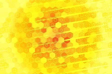 Gradient geometric wallpaper. Abstract background from geometric shapes and rhombuses, honeycombs. Presentation title slide design template for business, party, festive and talks, advertising bannersのイラスト素材