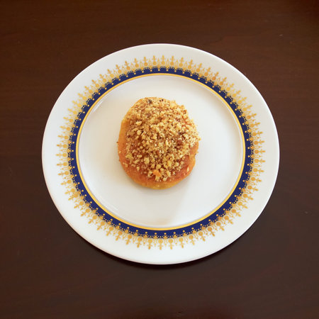 melomakarona, greek Christmas honey and nuts cookies の写真素材