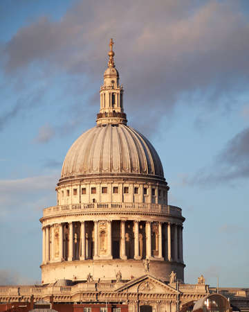 Saint Paul dome, London Great Britainの写真素材
