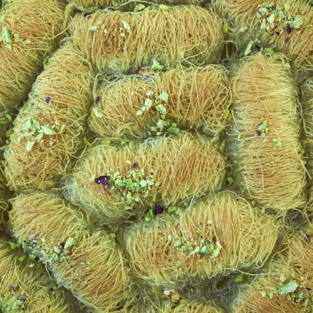 Kadaif, traditional middle east dessertの写真素材