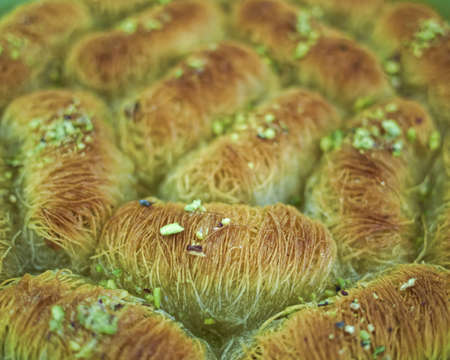 Kadaif, traditional middle east dessertの写真素材