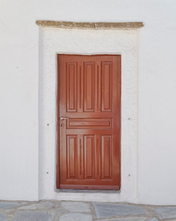House entrance in a mediterranean island