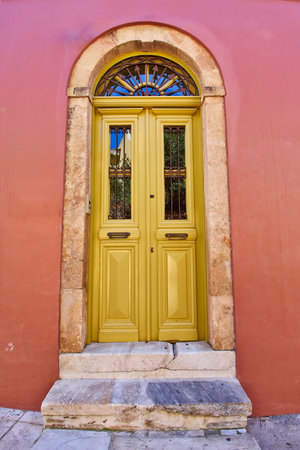 elegant house door, Athens Greece