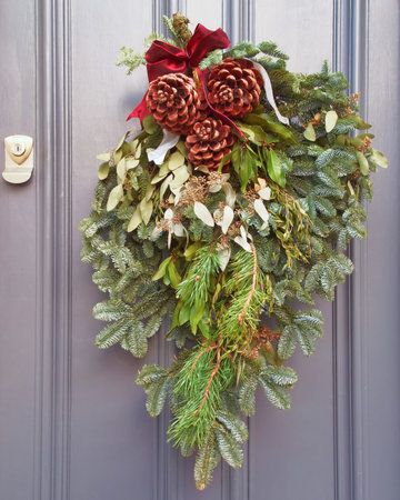 do it yourself Christmas decorationの写真素材