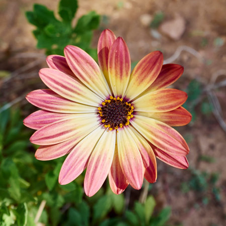 orange and yellow margarita closeupの写真素材