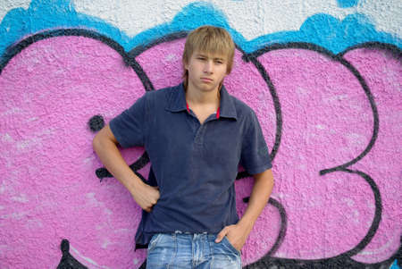 Graffiti boyの写真素材