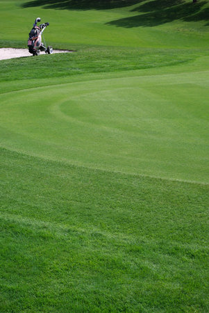 Golf courseの写真素材