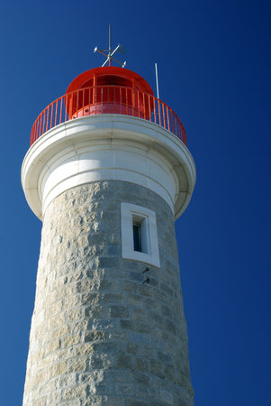 Lighthouse of Saint Tropez, Franceの写真素材