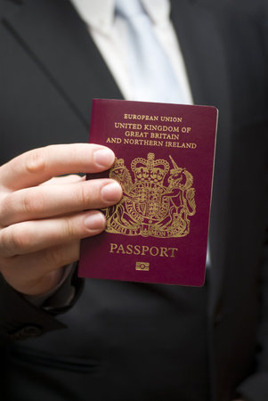 British passportの写真素材