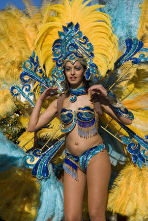 Carnival dancerの写真素材