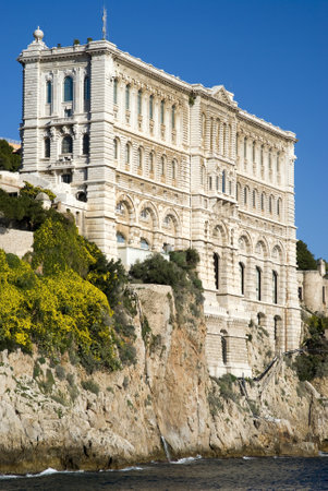 Oceanographic Institute in Monacoのeditorial素材