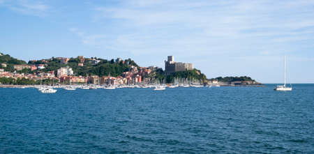 Lerici - The gulf of poets - Liguria, Italyの写真素材