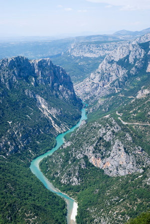 Grand Canyon du Verdon, Franceの写真素材