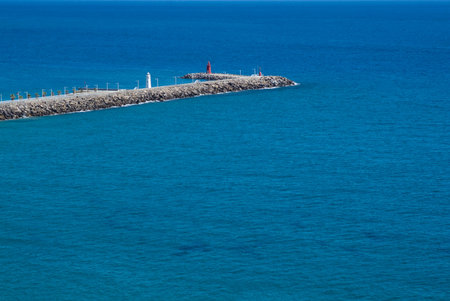 Pier seaの写真素材