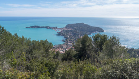 A view of the bay at Saint-Jean-Cap-Ferrat