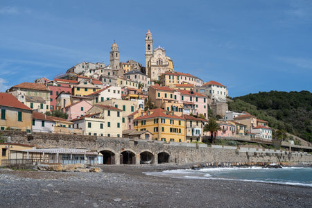 Cervo, Medieval village, Province of Imperia, Liguria region of Italy