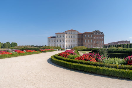 Turin, Italy, Reggia di Venaria Reale - Residences of the Royal House of Savoyのeditorial素材