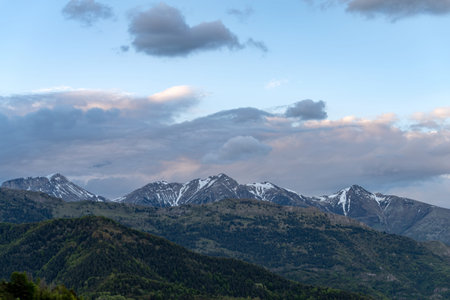 Ligurian Alps mountain range, Piedmont region, northwestern Italy
