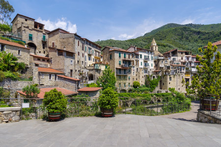 Rocchetta Nervina ancient village, Province of Imperia, Liguria region, Italy