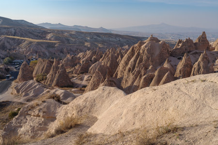 Fairy chimneys at Devrent valley, Cappadocia, Central Anatolia region, Turkeyの写真素材