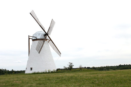 Windy millの写真素材