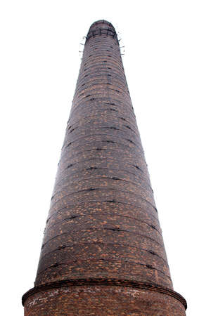 The high brick chimneyの写真素材