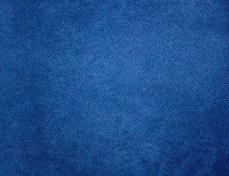 blue fabric as background 