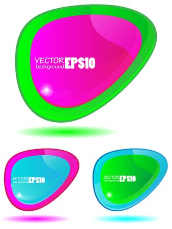 Colorful bubble for speechのイラスト素材