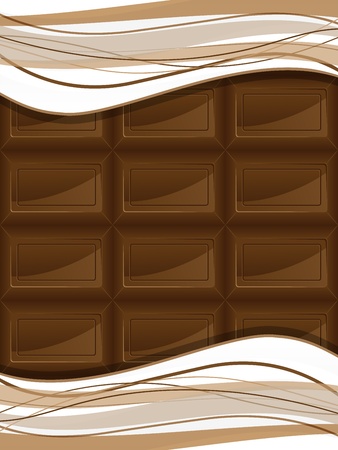 Chocolate barのイラスト素材