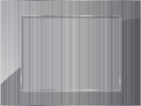 Glass framework on metal backgroundのイラスト素材