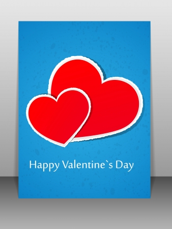 Valentine s Day card  illustration  のイラスト素材